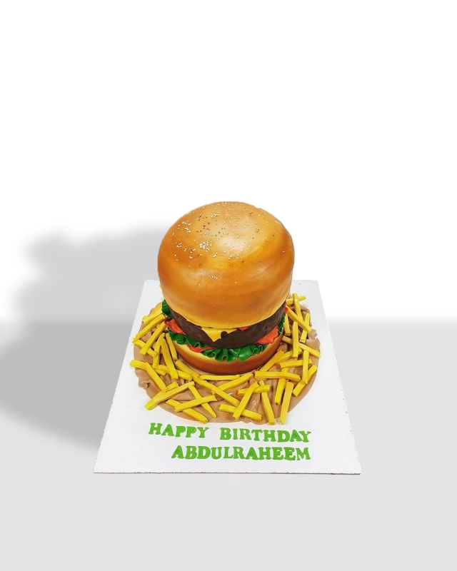 Picture of Burger cake