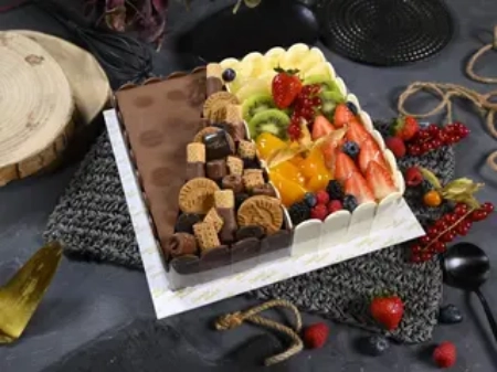 Picture of Chocolate Cake With Fruits
